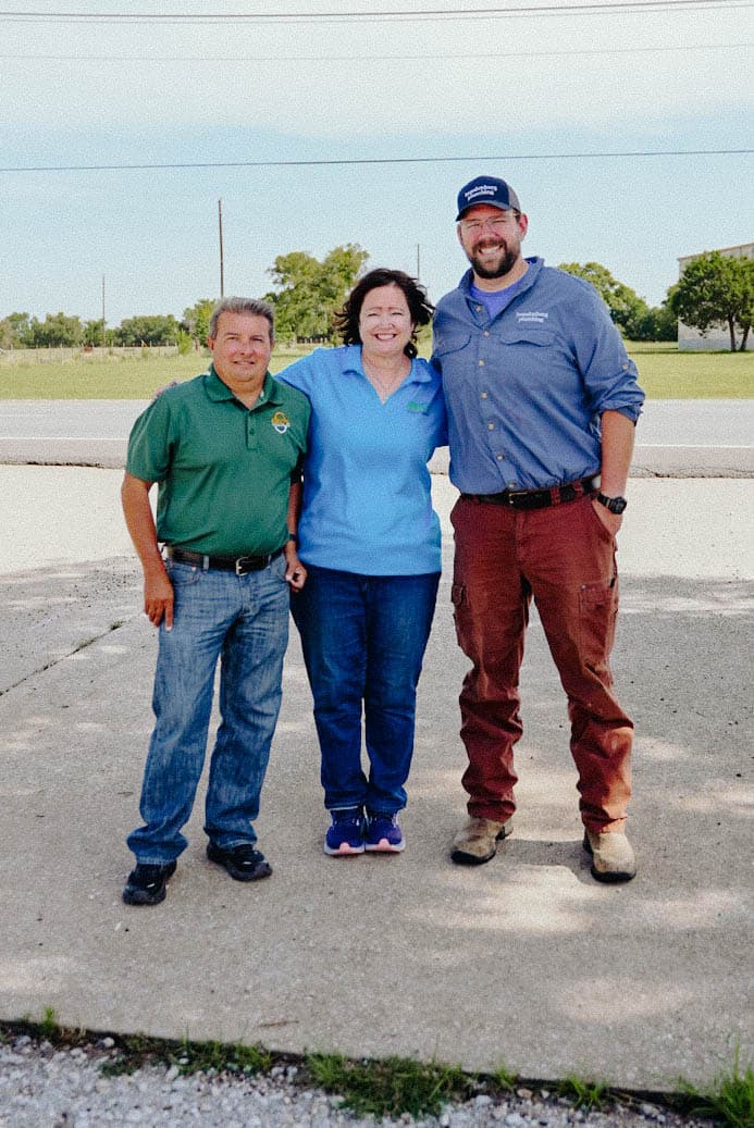 Eric's Plumbing and Brandenburg Plumbing team members
