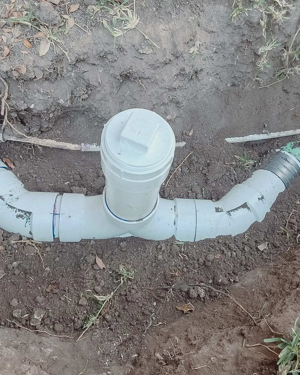 New PVC sewer cleanout fittings